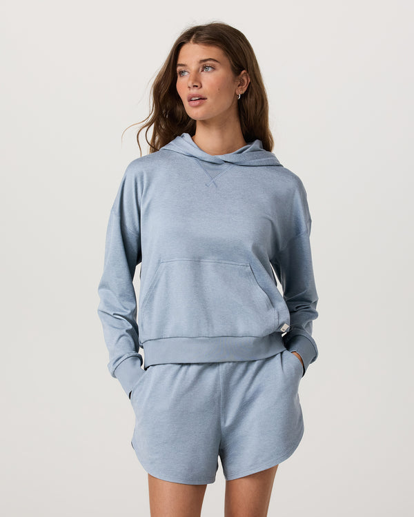 Halo Modern Pullover Hoodie | Sea Glass Heather
